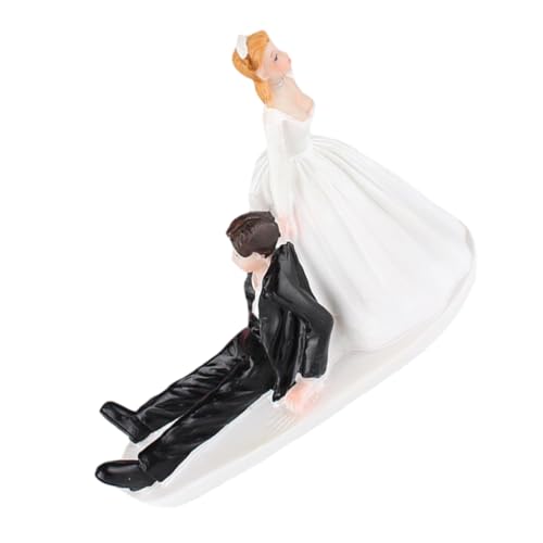 ifundom Hochzeitstorte Topper Laufen Bräutigam Kuchen Topper Hochzeit Topper Braut Und Bräutigam Paar Statue Hochzeit Kuchen Dekoration Kuchen Dekoration von ifundom