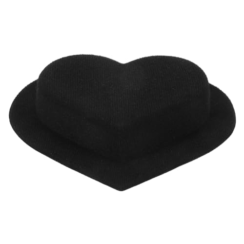 ifundom Hutembryo haaraccessoires puppenzubehör Party Hut partyhütchen dekoring Minihüte aus Stoff schöne kleine Hüte austauschbare Puppenhüte entzückende Mini-Hüte Miniaturhüte Eva Black von ifundom