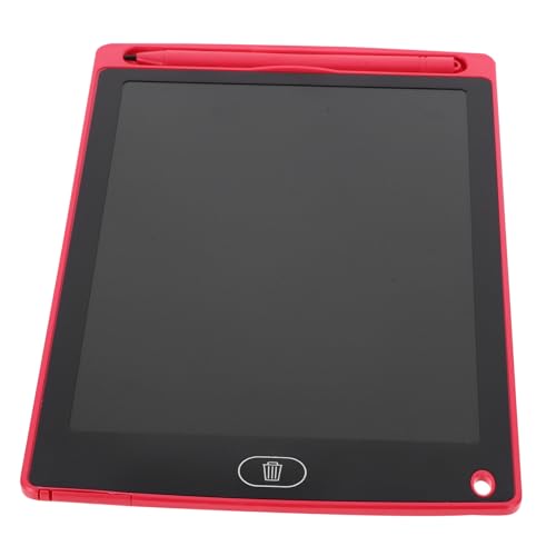 ifundom Lcd-tablet Elektronische Lcd-platine Lerntafel Schreiben Abwischbares Zeichenbrett Schreibtafel Spielzeug Zur Entwicklung Der Kinderfähigkeiten Pädagogisches Spielzeug Rot Abs von ifundom