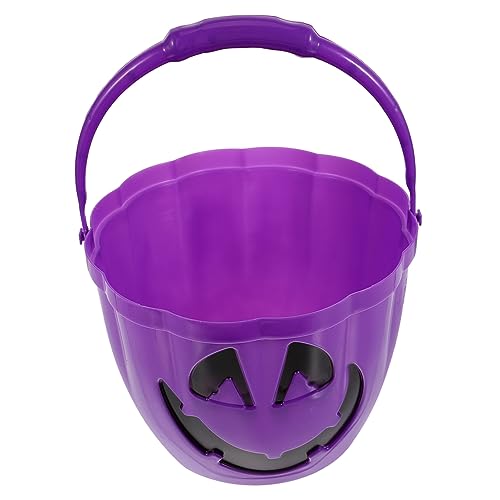 ifundom Leuchtender Kürbiseimer Kessel Halloween Kürbiseimer LED Halloween Dekorationen Indoor Halloween Leckerli Eimer Licht Halloween Korb Halloween Leckereien Tasche Produkt von ifundom