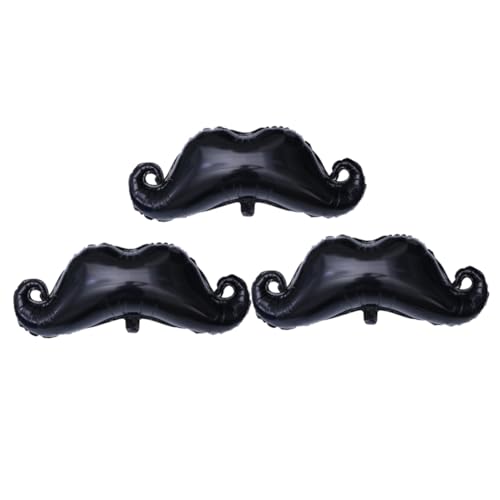 ifundom Mustache Folienballons Für Partydekoration Lustige Schwarze Schnurrbart Ballons Für Geburtstagsfeiern Und Feierlichkeiten von ifundom