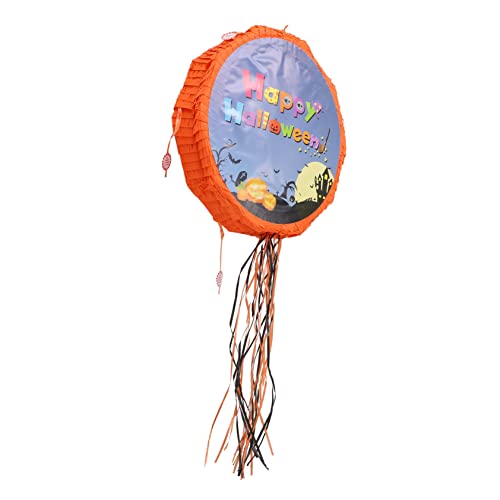 ifundom Piinata Halloween Pinata Aus Papier Kürbis-piñata Süßes Oder Saures Partygeschenke Halloween-dekor Gruselige Pull-piñata Für Kinder Dekorationen Spielzeug Für Kinder Blue von ifundom