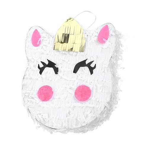 ifundom Piñata Einhorn-Pinata Matschig Zappeln Meerjungfrau Pinata Kinderspielzeug Obstgartenspiele Gefälligkeiten Groovig Sensorisches Halloween- Party Papier von ifundom