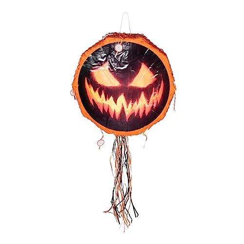 ifundom Piñata schmücken halloween snacks halloween naschen halloweendeko Halloween decorations Halloween paper decorations Schlafzimmerdekoration Party-Anhänger Kinderpinata Papier Black von ifundom