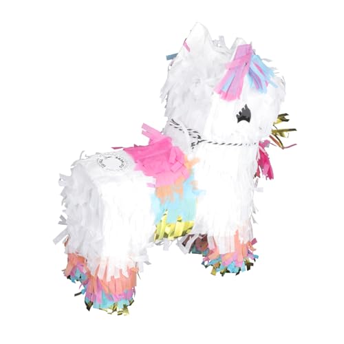 ifundom -Piñata spielzeug für kinder kinderspielzeug kinder spielzeug kid toys Pinatas-Partydekorationen Mini-Süßigkeit Pferd Pinata Spielzeug lustiges Piñata-Spielzeug Papier Colorful von ifundom