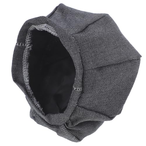 ifundom Puppenhut Teddybärmütze Kostümhut Puppenaccessoire Puppenmütze Kompakter Hut Kappen Modepuppen Hut für Minihauspuppe kleine Hüte für Puppen entzückende hüte Polyester Dark Grey von ifundom