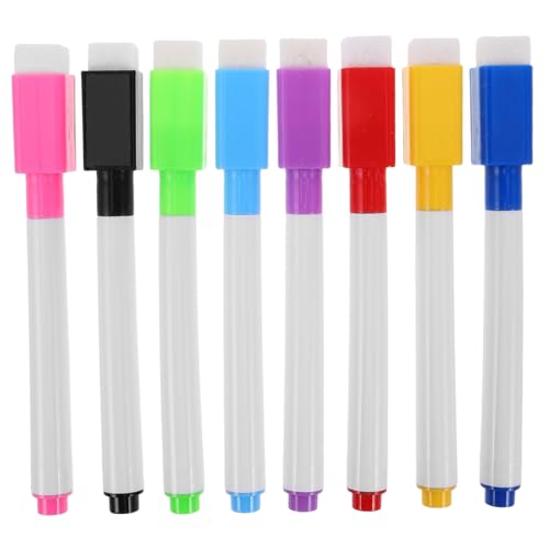 ifundom Whiteboard Stift Tafelkreide Whiteboards Radiergummis Nasslöschmarker Für Message Board Mini Expo Marker Trockenlöschmarker Magnetisch Mit Radiergummi Nasslöschmarker Aus von ifundom