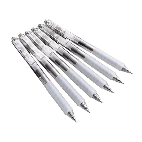 ikappy 7 Stück Vielseitiges Gel-Stift-Set Langlebige Kugelschreiber schnell trocknende schwarze Tinte Fine Point 0,5mm Innovative Press stifte für Studenten und Büro gebrauch von ikappy