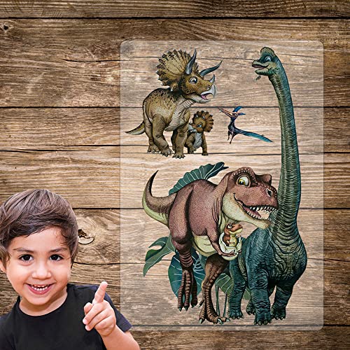 Bügelbilder Dinosaurier Brachiosaurus Dinos Dino Set in A5 Applikation Kissen Shirt Taschen Bügelbild Bügelmotiv Patch Aufbügelbilder bb241 ilka parey wandtattoo-welt® von ilka parey wandtattoo-welt