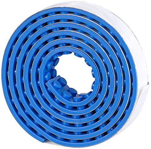 infactory Spielzeug: Selbstklebendes Spielbaustein-Tape für gängige Systeme, 1 m, blau (Klebeband für Spielbausteine, Block Tape, Spielsachen) von infactory