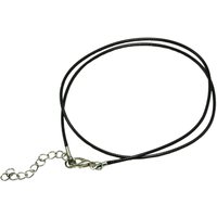 Halsband mit Karabinerverschluss, 47 cm, Ø 1,5 mm von inwaria