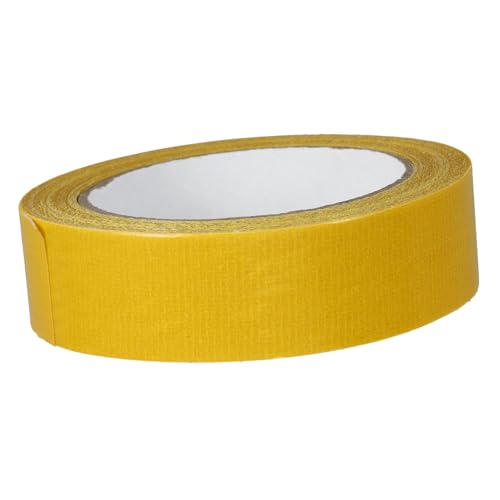 iplusmile 1 Rolle Doppelseitiges Klebeband Klebebänder Stoffband teppich reparaturband Hochleistungs-Klebeband dekoratives Klebeband Teppichband für Teppich Bastelband Ballaststoff Yellow von iplusmile