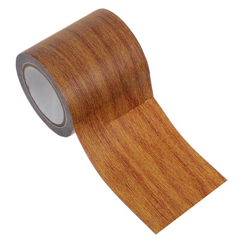 iplusmile 1 Rolle Reparaturband Für Holzmaserung Holzfarbenes Klebeband Holzpflaster Bodenbelag Tapetenrand Holzreparaturband Teppichklebeband Für Hartholzböden Holzband Papier Dark Brown von iplusmile