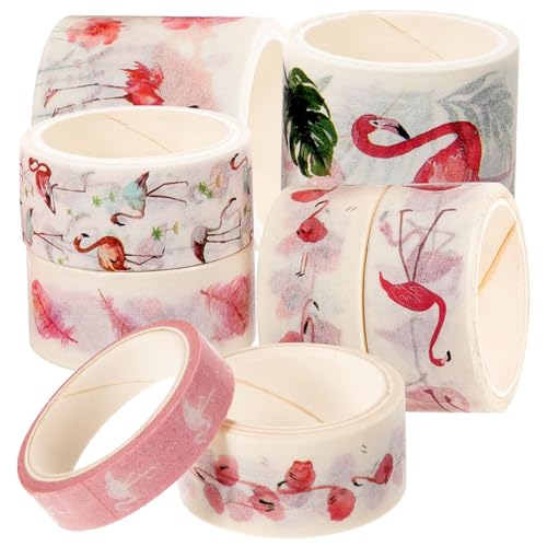 iplusmile 10 Rollen Geschenkverpackungsband Bandrollen Klebeband Für Washi Tape Weihnachten Washi Tape Für Journaling Hawaii-sommer-washi-tape Japanisches Papier Student Buchband Jahrgang von iplusmile