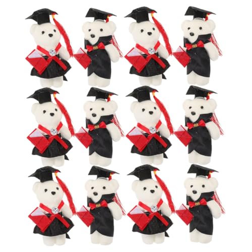 iplusmile 12 Stück Doktorandenbär Mini Abschlussstrauß Bär Abschluss Kindergarten Abschlussbär Stoffbär Abschlussfeier Gastgeschenk Vorschulabschluss Plüsch iplusmile 12 Stück Doktorandenbär Mini Abschlussstrauß Bär Abschluss Kindergarten Abschlussbär Stoffbär Abschlussfeier Gastgeschenk Vorschulabschluss Plüsch von iplusmile