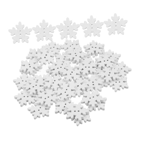 iplusmile 150 Stück Holzknöpfe Schneeflocken Weiß Robuste DIY Bastelknöpfe für Winterprojekte Shirt Dekorationen Vielseitig für Handwerk und Schneiderei iplusmile 150 Stück Holzknöpfe Schneeflocken Weiß Robuste DIY Bastelknöpfe für Winterprojekte Shirt Dekorationen Vielseitig für Handwerk und Schneiderei von iplusmile