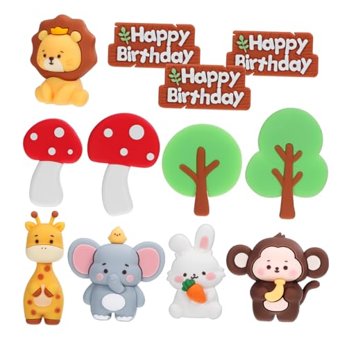iplusmile 1Satz Waldtiere Kuchenaufsatz Teiliges mit Tierfiguren für Babypartys Shower Dekorationen Realistische und Sichere Kuchen Deko für Naturmotive iplusmile 1Satz Waldtiere Kuchenaufsatz Teiliges mit Tierfiguren für Babypartys Shower Dekorationen Realistische und Sichere Kuchen Deko für Naturmotive von iplusmile