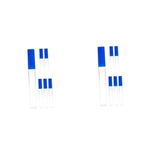 iplusmile 2 Sätze Thermometer-schutzrohr Nadelrohr Nadelhalter Nähen Aufbewahrung Von Handarbeiten Thermometer-reiseetui Nähnadelhalter Nadeletui Plastik Transparent 6 Stück * 2 von iplusmile