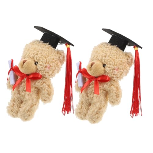 iplusmile 2 Stück Dr. Bärenpuppe Abschlussbär vorhanden Plüsch-Grad-Bär Plüsch-Abschlussbär abschluss ausgestopfte bären Abschlussgeschenk Bär Stofftierbärenpuppen Filzstoff Light Brown iplusmile 2 Stück Dr. Bärenpuppe Abschlussbär vorhanden Plüsch-Grad-Bär Plüsch-Abschlussbär abschluss ausgestopfte bären Abschlussgeschenk Bär Stofftierbärenpuppen Filzstoff Light Brown von iplusmile