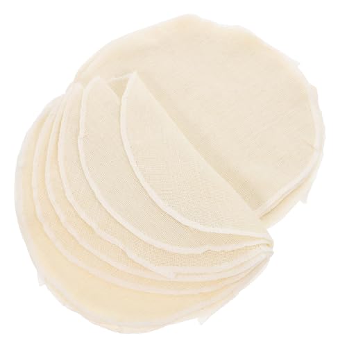 iplusmile 20Pcs Runde Baumwollgarn -Dampfertuch Wiederverwendbarer Haushaltsdampfer Liner Stoffnetzmattenmatten Dampfbrötchen Knödel Backkochwerkzeug von iplusmile