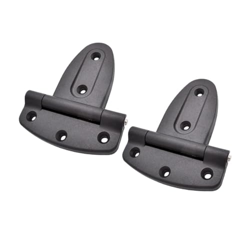 iplusmile 2St Schrankscharnier schrank scharniere cabinet hinges Hochwertiges Schrank-Scharnier Holztür-Scharnier Club-Scharnier Satin Scharnierlager Schubladenscharnier Nylonscharnier Black von iplusmile