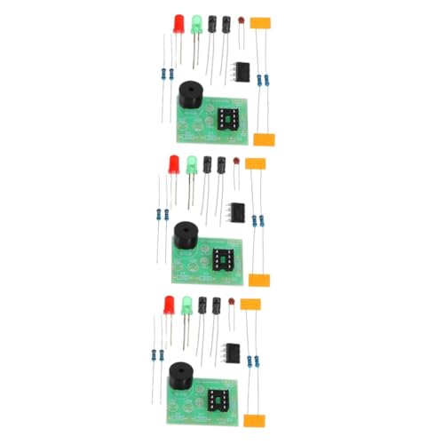 iplusmile 3 Sätze Elektronischer Bausatz Diy-lötübungsset Elektronik-lernset Elektronikbausatz Selber Machen Elektronischer Komponentensatz Epoxidharz 3 Stück * 3 von iplusmile