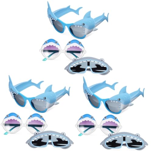 iplusmile 3 Sätze Hai-brille Strand Hai-sonnenbrille Albern Prost Lustig Jungs Spielzeugbrille Für Kleinkinder Party Neuheit Brille Haigläser Verrückt Pvc 3 Paar * 3 iplusmile 3 Sätze Hai-brille Strand Hai-sonnenbrille Albern Prost Lustig Jungs Spielzeugbrille Für Kleinkinder Party Neuheit Brille Haigläser Verrückt Pvc 3 Paar * 3 von iplusmile