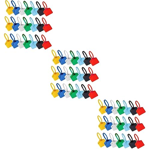 iplusmile 3 Sätze Kabelbinder Mit Etiketten Weiße Kabelbinder Kabeletiketten Kabelbinder Für Elektrokabel Drähte Kabelbinder Klein Verriegelungskabel Kordeletiketten-tags Nylon 120 Stück * 3 von iplusmile