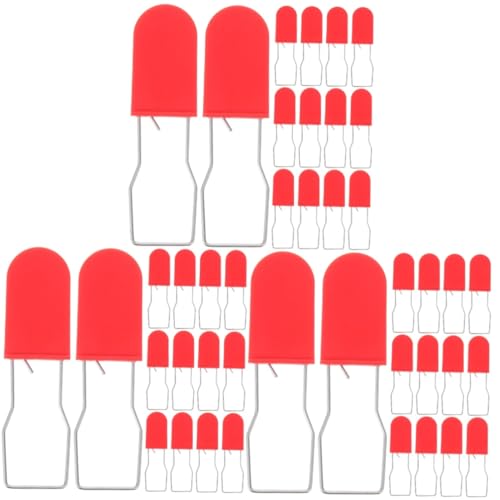 iplusmile 3 Sätze Sicherheitssiegel Für Vorhängeschloss Behälter Kabelbinder Kette Elektronisch Vorhängeschloss-kombination Wasserdicht Drahtbinder, Robust Tor Tür Plastik Rot 50 Stück * 3 von iplusmile