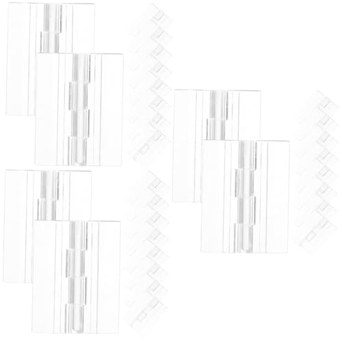 iplusmile 30 Stk Scharniertürscharnier Scharniere Für Küchenschränke Scharniere Für Falttüren Kleine Scharniere Durchgehendes Scharnier Mini-scharniere Scharniere Für Schranktüren Acryl von iplusmile