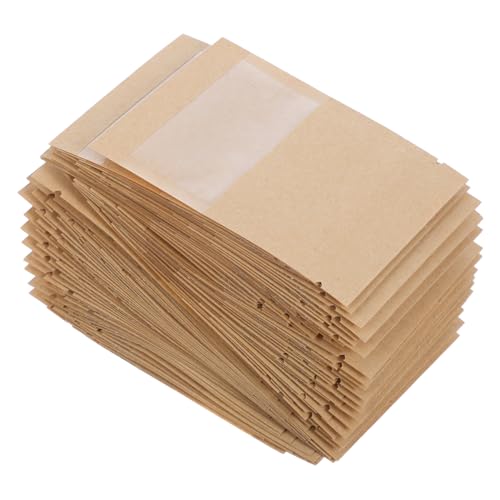 iplusmile 4 Sätze 4 Sets Kleine Lebensmittelverpackungsbeutel Einkaufstüten Papiertüten Verpackungsbeutel Snackbeutel Lebensmittelaufbewahrungsbeutel Lebensmittelbeutel 100 Stück * 4 von iplusmile