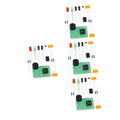 iplusmile 4 Sätze Elektronischer Bausatz Elektronik-lernset Elektronischer Komponentensatz Diy-lötübungsset Elektronikbausatz Selber Machen Epoxidharz 3 Stück * 4 von iplusmile