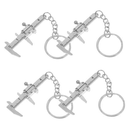 iplusmile 4 Stück Messschieber Schlüsselanhänger Taschenlehre Schlüsselbund-Werkzeuge Mini-Messschieber-Schlüsselanhänger Mini-Bremssattel Rostfreier Stahl Silver iplusmile 4 Stück Messschieber Schlüsselanhänger Taschenlehre Schlüsselbund-Werkzeuge Mini-Messschieber-Schlüsselanhänger Mini-Bremssattel Rostfreier Stahl Silver von iplusmile