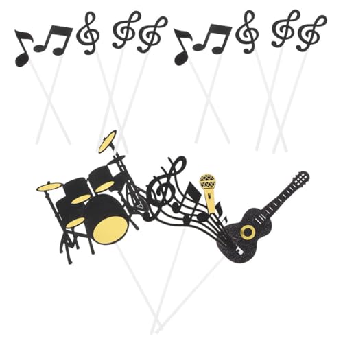 iplusmile 40 Stück Kuchendekorationseinsatz Eismusikkarte Kuchen -Toper -Dekoration Tortenaufsätze mit Musiknoten Vierzig Kuchentopper Musikalischer Note Kuchen Musiknotenband Papier iplusmile 40 Stück Kuchendekorationseinsatz Eismusikkarte Kuchen -Toper -Dekoration Tortenaufsätze mit Musiknoten Vierzig Kuchentopper Musikalischer Note Kuchen Musiknotenband Papier von iplusmile