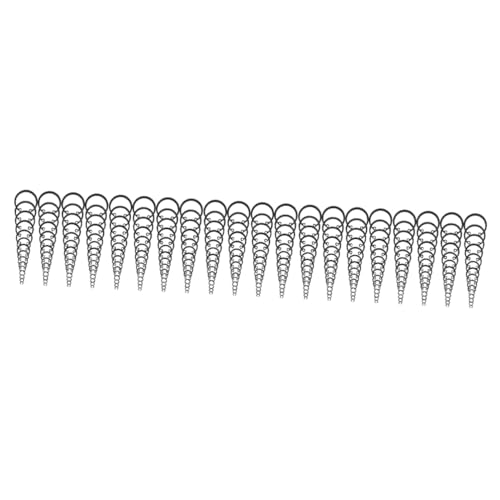 iplusmile 5 Sätze Elastische Sicherungsringe Lagerscheiben Sortiment Halteklammern Metall Sicherungsringe Kleine C Klemmen Sicherungsringe Wellen Snap Clips Ring Clips Metall Clips von iplusmile