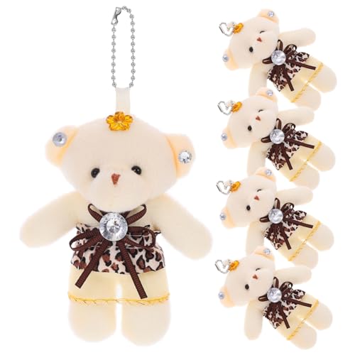 iplusmile 5 Stück Hochzeitsbären Spielzeugstrauß Mini Bärenpuppe Hängende Kleine Bären Cartoon Bärenpuppe Bärenspielzeug Kleine Bären Kleine Bärenspielzeuge Multifunktionaler iplusmile 5 Stück Hochzeitsbären Spielzeugstrauß Mini Bärenpuppe Hängende Kleine Bären Cartoon Bärenpuppe Bärenspielzeug Kleine Bären Kleine Bärenspielzeuge Multifunktionaler von iplusmile