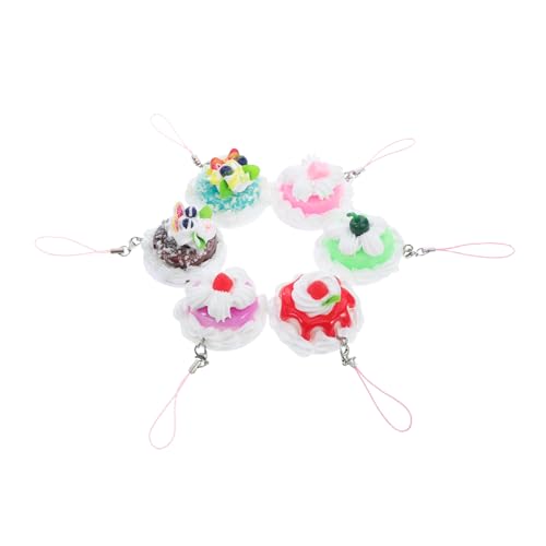 iplusmile 6 Stück kleiner Kuchenanhänger gefälschter Kuchen gefälschtes Gebäck Dessert-Simulationsmodell Kuchen-Modell falsches Brot gefälschtes Essen Faux-Gebäck-Display PVC iplusmile 6 Stück kleiner Kuchenanhänger gefälschter Kuchen gefälschtes Gebäck Dessert-Simulationsmodell Kuchen-Modell falsches Brot gefälschtes Essen Faux-Gebäck-Display PVC von iplusmile