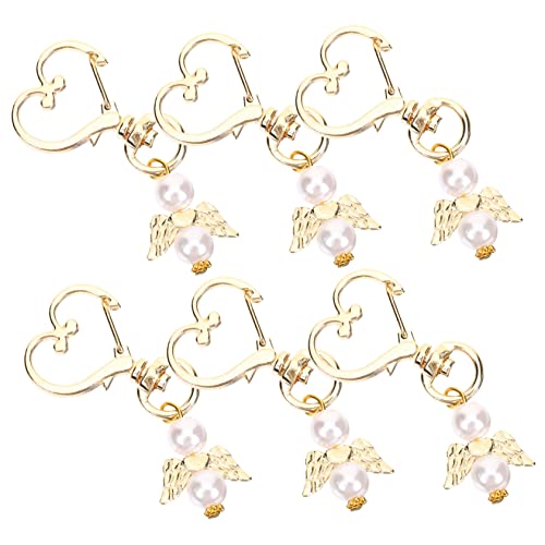 iplusmile 6Stücke Teiliges Flügel Schlüsselanhänger aus Glücksbringer für Hochzeiten Babypartys und Details und Langlebige Verarbeitung für Schlüssel iplusmile 6Stücke Teiliges Flügel Schlüsselanhänger aus Glücksbringer für Hochzeiten Babypartys und Details und Langlebige Verarbeitung für Schlüssel von iplusmile