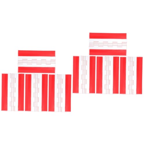 iplusmile 8 Stk Selbstklebendes Scharnier Regale Scharnier Schubladenscharnier Winziges Klavierscharnier Kleiderschrank Scharnier Klappbares Scharnier Kleine Scharniere Plastik Transparent von iplusmile
