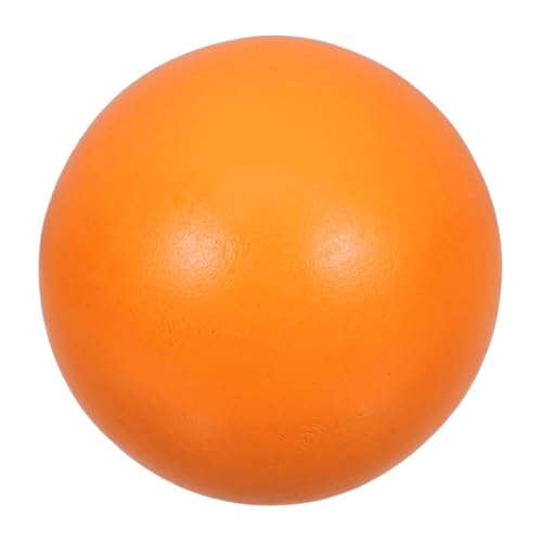 iplusmile Holzkugel Billardball Holzhandwerk billardtisch Holzornament Golfball Billardkugel Kugeln aus Hartholz DIY-Ball hölzerne Runden Holzperlen runde Kugel aus Holz Bälle basteln Orange von iplusmile