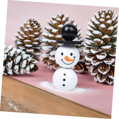 iplusmile Schneemann Holzperlen Teilig Schwarze Rundperlen Winter Deko Weihnachtsdeko DIY Armband Schmuck Basteln Zubehör iplusmile Schneemann Holzperlen Teilig Schwarze Rundperlen Winter Deko Weihnachtsdeko DIY Armband Schmuck Basteln Zubehör von iplusmile