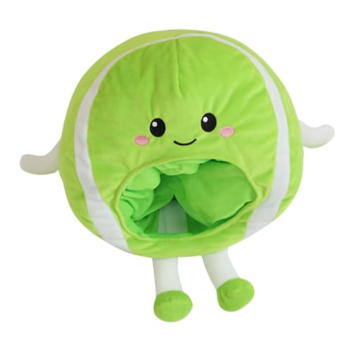 iplusmile Tenniskopfhut Karnevalshut Partyhut Foto Requisiten Anziehhut Niedlicher Plüschhut Tennisball Requisiten Cosplay Partykostümhut Weicher Plüschhut Plüsch Kopfbedeckung Hellgrün Pp iplusmile Tenniskopfhut Karnevalshut Partyhut Foto Requisiten Anziehhut Niedlicher Plüschhut Tennisball Requisiten Cosplay Partykostümhut Weicher Plüschhut Plüsch Kopfbedeckung Hellgrün Pp von iplusmile