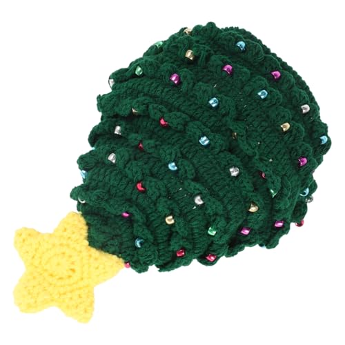 iplusmile Weihnachtliche Warme Strickmütze mit Grünem Bommel Handgefertigter Weihnachtsbaumhut für Erwachsene Kuscheliger Partyhut für Festliche Xmas Feiern und Winterliche Geschenkidee iplusmile Weihnachtliche Warme Strickmütze mit Grünem Bommel Handgefertigter Weihnachtsbaumhut für Erwachsene Kuscheliger Partyhut für Festliche Xmas Feiern und Winterliche Geschenkidee von iplusmile