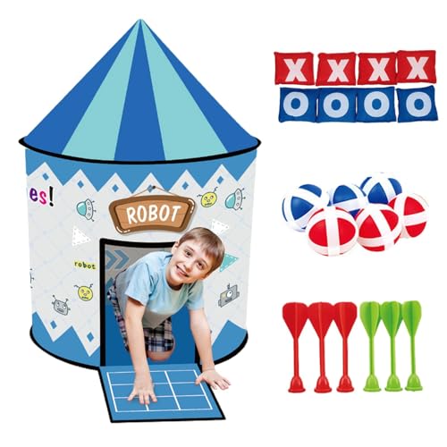 itrimaka Outdoor-Spielset für Kinder, Kinderzelt-Sitzsack-Wurfspiel,Multifunktionales Sitzsack-Wurfspiel für Kinder, Outdoor-Spiele für Kinder | Klappbares Sitzsackspiel für Kinder, Outdoor-Spielzeug von itrimaka