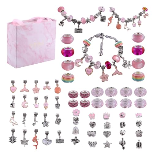 itrimaka Schmuckherstellungs-Set für Mädchen, stilvolles Schmuckarmband-Set, Perlenarmband-Set – vielseitiges Schmuck-Perlen-Set, Kinder-Schmuckhersteller für Kinder und Jugendliche von itrimaka