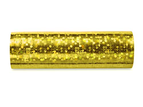 jakopabra holographische Luftschlangen (Gold) von jakopabra