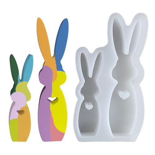 Silikonformen Gießformen Ostern, Hase Silikonform Ostern Gießformen Silikon Ostern Osterhase Silikonform For Gips Osterhase Deko Für Handwerk von jamgeery