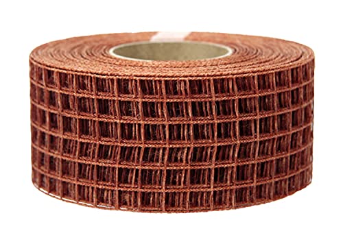 Gitterband Careeband, Netzband in verschiedenen Farben, 4,5 cm breit, 10 Meter lang (Terracotta) von jb