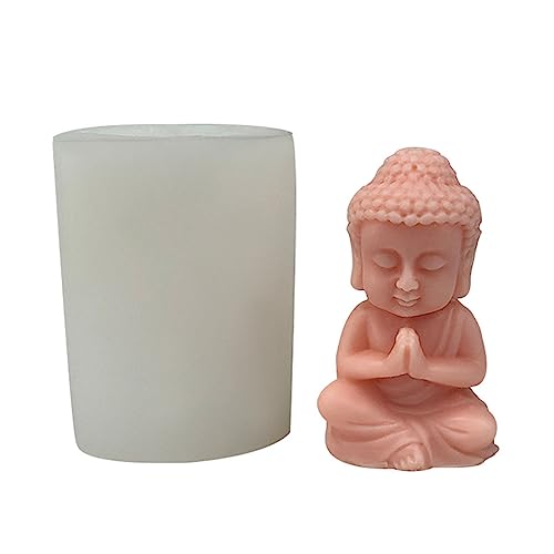 jdstty Buddhas Silikonformen in Mönchform, Epoxidharz, Kerzenformen, Tischdekoration, Werkzeug zur Herstellung von Bastelbedarf von jdstty