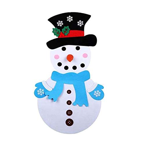 jdstty Filz Schneemann Kinder für Kinder Kindergarten Weihnachtsdekoration von jdstty